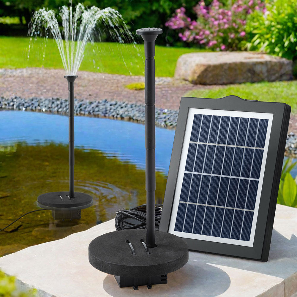 Gardeon Solar Pond Pump Water Fountain Submersible Floating Bird Bath 190L/H