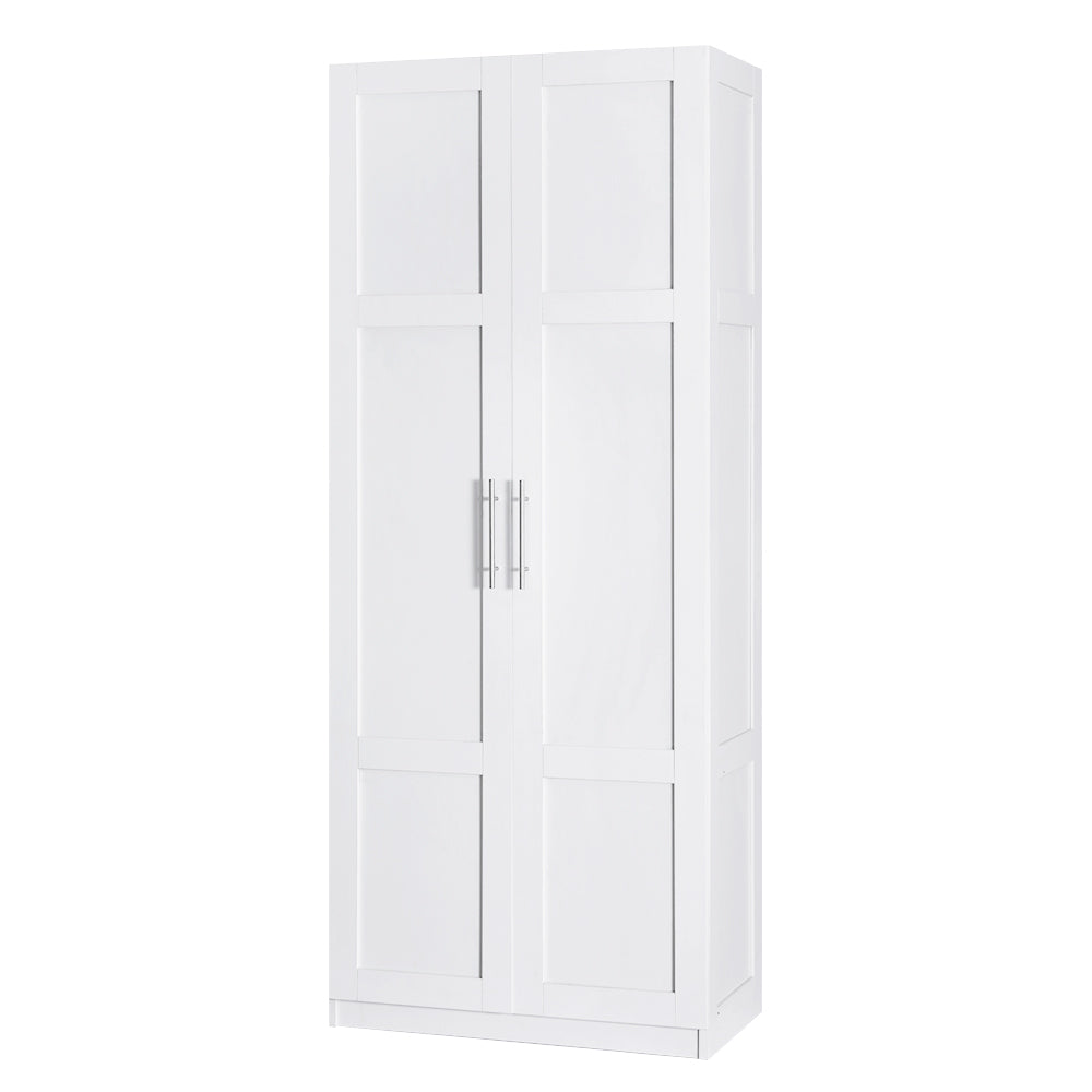 Artiss 2 Door Buffet Sideboard Cupboard Cabinet Pantry White