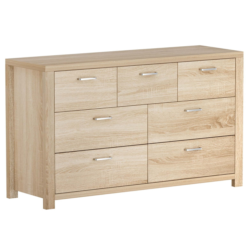 Artiss 7 Chest of Drawers - MAXI Pine