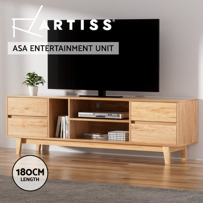 Artiss Entertainment Unit Stand TV Cabinet Storage Drawer Shelf 180cm Wooden