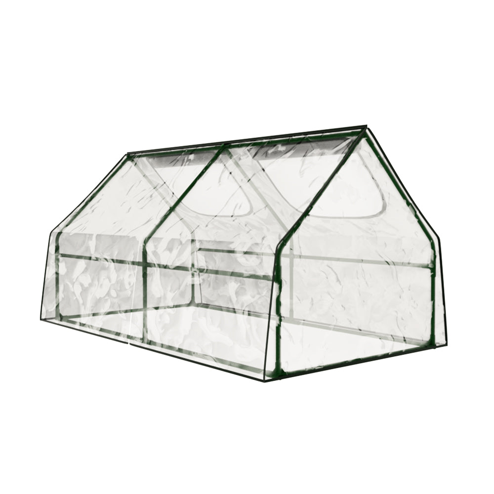 Greenfingers Greenhouse Flower Garden Shed Frame Tunnel Green House 180x90x90cm