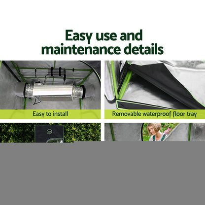 Greenfingers Grow Tent Light Kit 150x150x200CM 2200W LED Full Spectrum