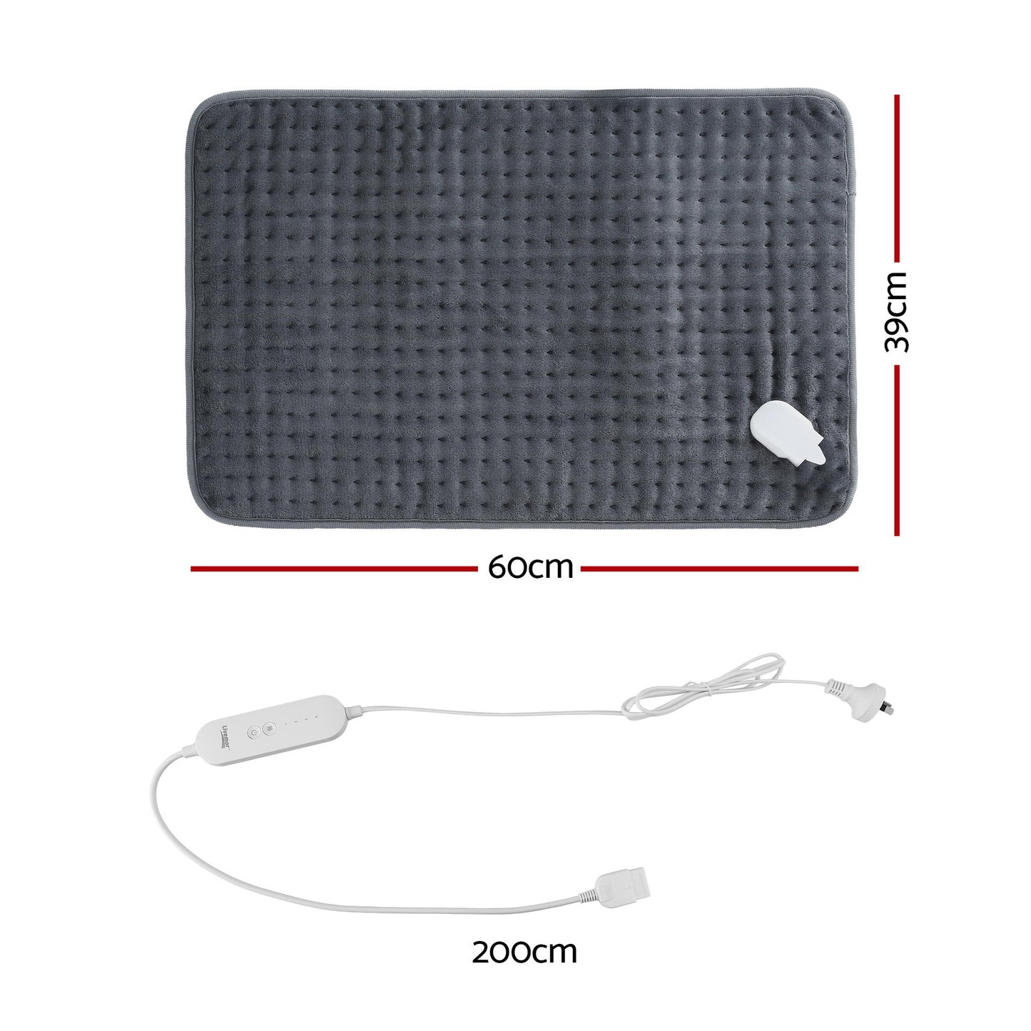 Livemor Electric Heating Pad Heat Mat 60x39cm