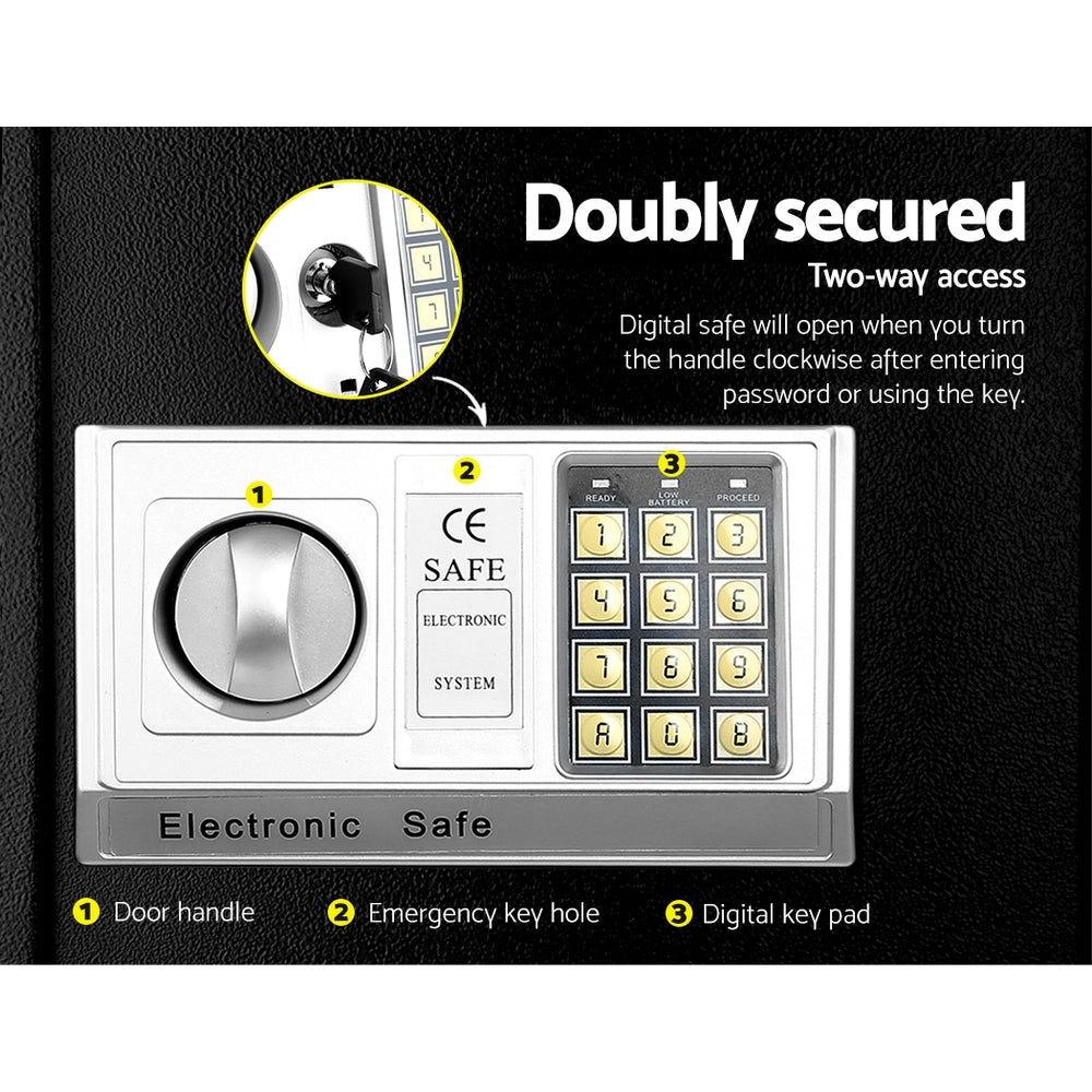 UL-TECH Security Safe Box 16L