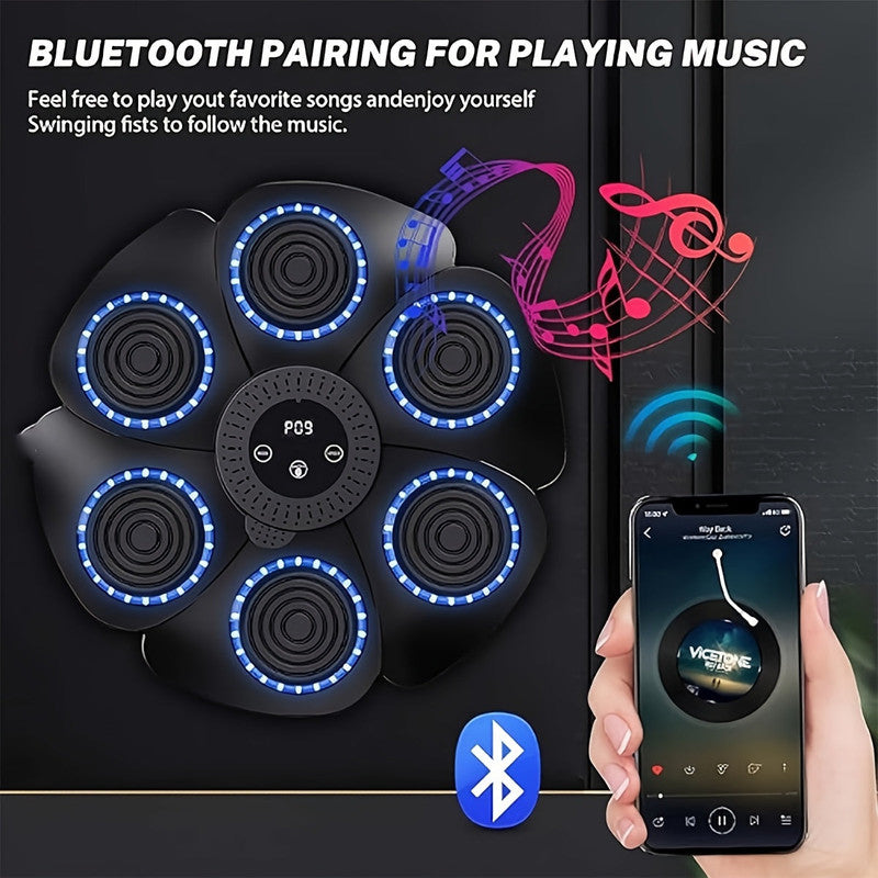 Intelligent Music Boxing Machine with Gloves