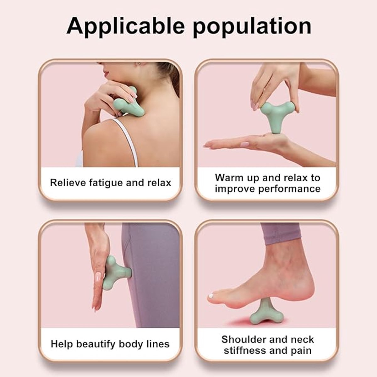 Massage Balls - 1 item - Shiatsu massage device - Massage balls with relief points - Trigger point exercise balls - Exercise ball - Massages shoulder, neck, waist and hand muscles (Purple)