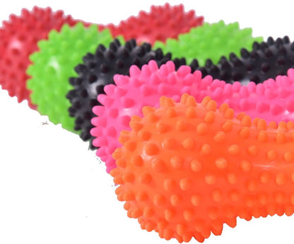 4-piece pack - Massage ball - Fitness Fascia ball - Muscle relaxation ball - Peanut-shaped fitness ball