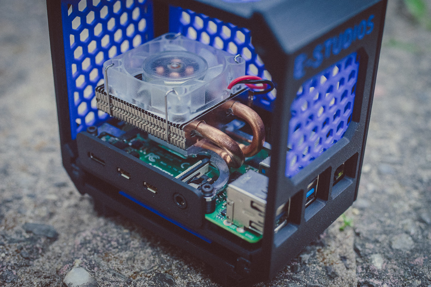 PLA 3D Filament Volcano PLA 1.75mm 750 gram Black