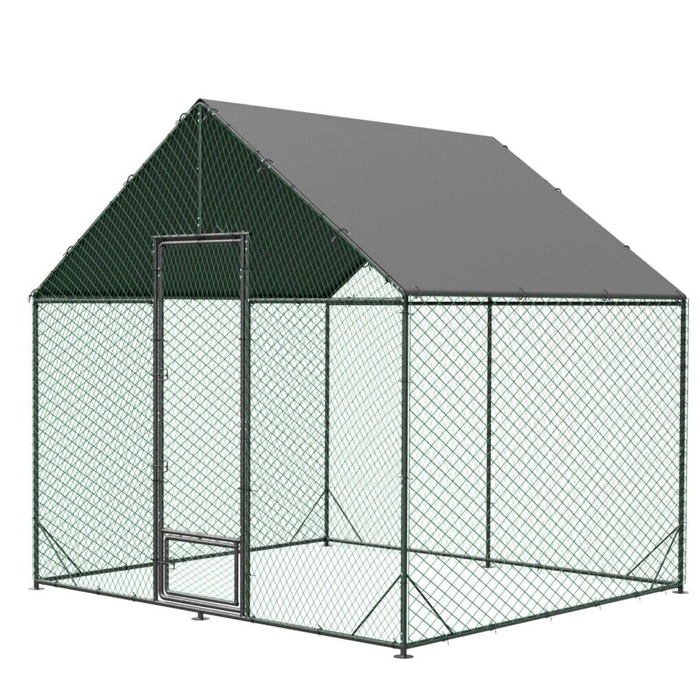 Large Chicken Coop Hen House 276x207x300cm Cage Enclosure