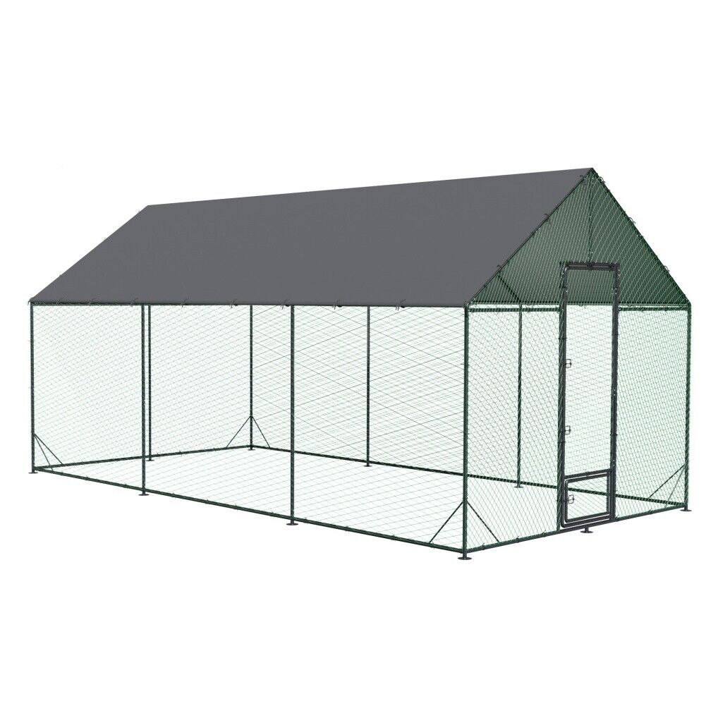 XXL Chicken Coop Hen House Cage 276x602x300cm