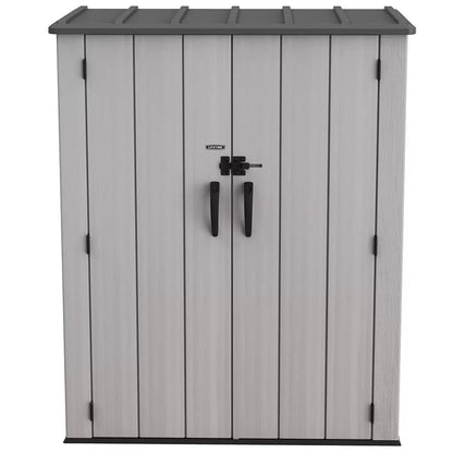 Lifetime Vertical Shed With Shelves