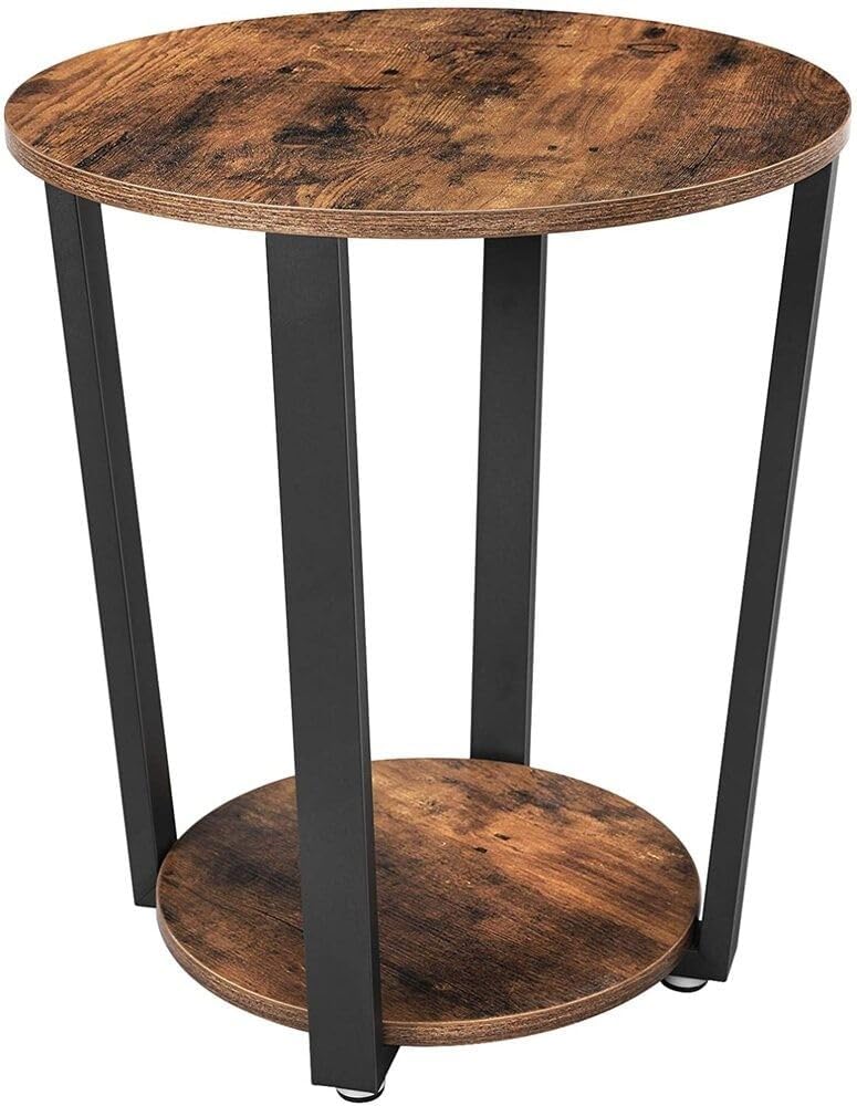 Industrial Iron Frame Round Coffee Table – The Urban Emporium
