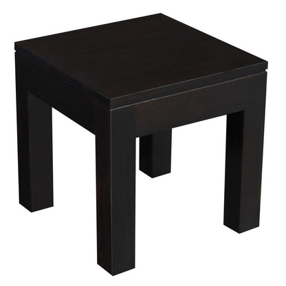 Amsterdam Solid Timber Lamp Table (Chocolate)