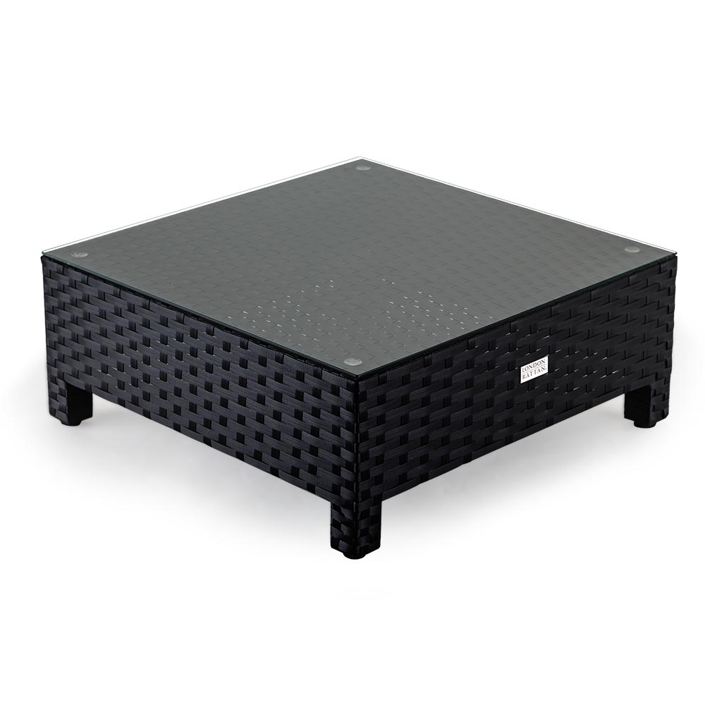 LONDON RATTAN 1pc Coffee Table Outdoor Wicker Sofa Furniture Lounge Ga ...