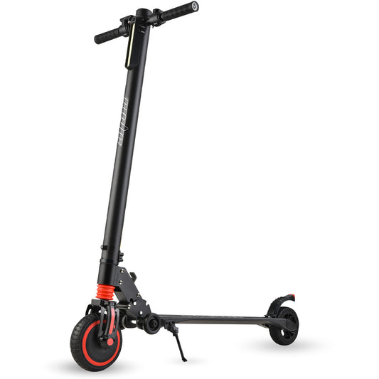 ALPHA Carbon Gen III 250W 10Ah Electric Scooter Suspension, for Adults or Teens, Black/Red