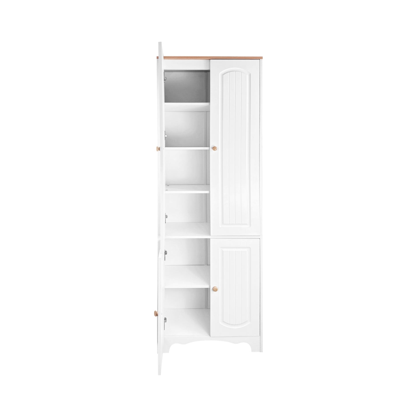 EKKIO Kitchen Storage Cabinet (White)