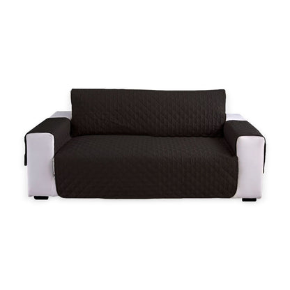 FLOOFI Pet Sofa Cover 2 Seat (Black)