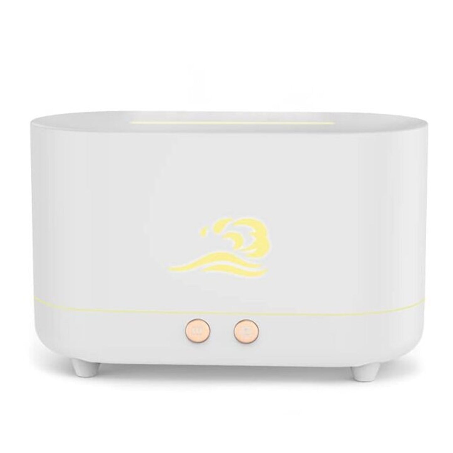 GOMINIMO Flame Humidifier Wind 225ml White