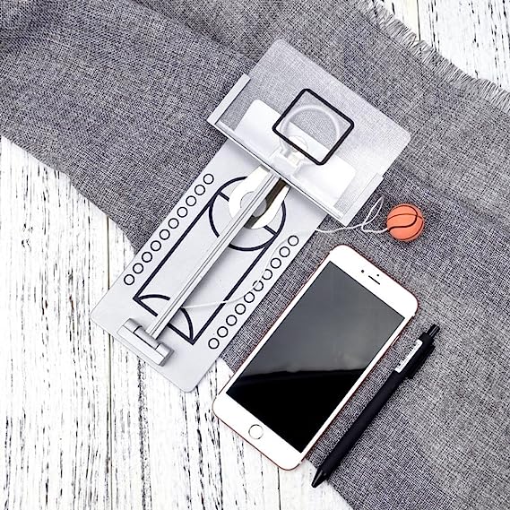 GOMINIMO Miniature Basketball Game Toy (Silver)