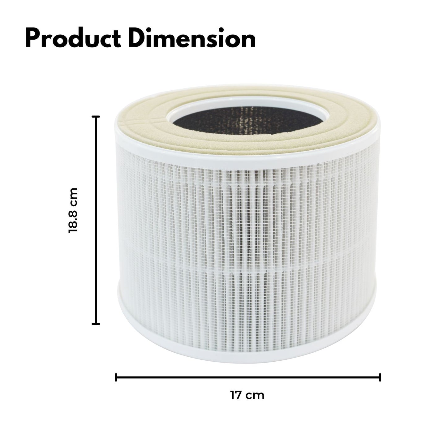 MIRAKLASS Air Purifier Filter For MK-KJ050C7-AWK