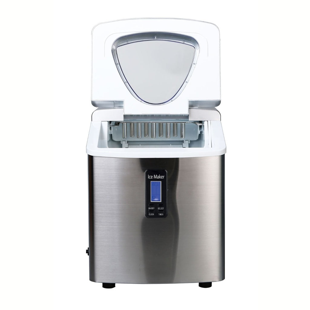 Miraklass Ice Maker Machine Stainless Steel 3.2L