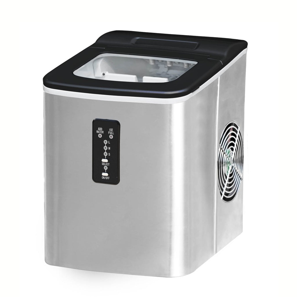 Miraklass Ice Maker Machine Stainless Steel 2L