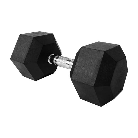 Verpeak Rubber Hex Dumbbells 12.5kg -