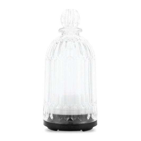 Essential Oil Aroma Diffuser - 120ml 3D Glass Bottle Ultrasonic Mist Humidifier