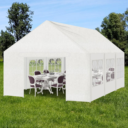 Wallaroo 6x6m Outdoor Event Marquee Gazebo Party Wedding Tent - White