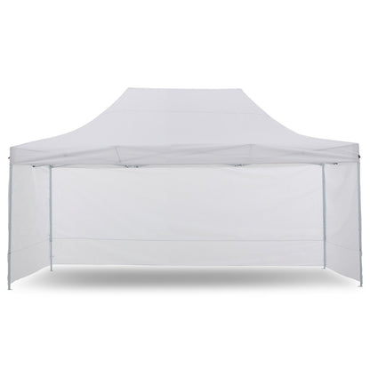 Wallaroo Gazebo Tent Marquee 3x4.5m PopUp Outdoor White