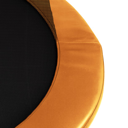 Kahuna 14ft Trampoline Pad and Net - Orange