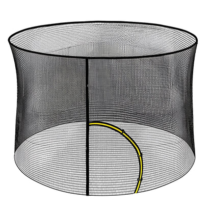 Kahuna 14ft Trampoline Pad and Net - Orange