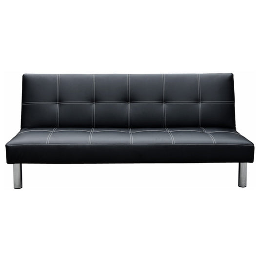 Sarantino Chelsea Sofa Bed Faux Leather Lounge Couch Futon Furniture Modular Suite