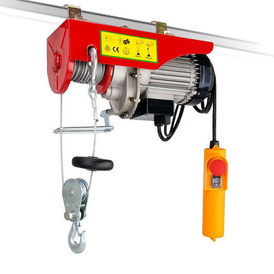 Electric Hoist Remote Chain Lift 240V 1020w 250/500KG