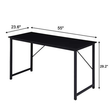 YES4HOMES Computer Desk, Sturdy Home Office Gaming Desk for Laptop, Modern Simple Style Writing Table, Multipurpose Workstation