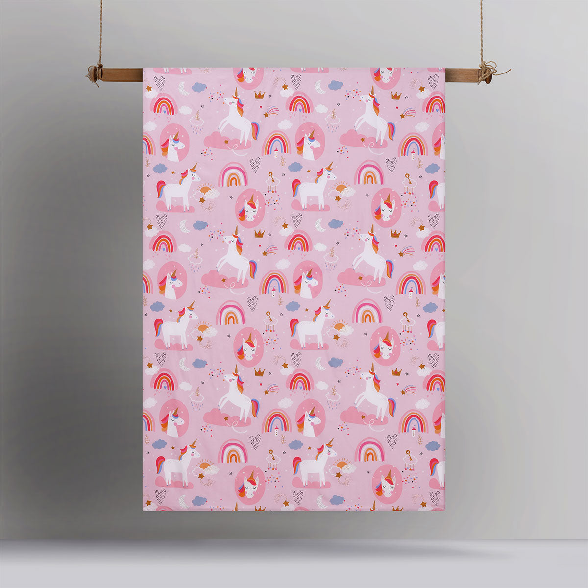 Happy Kids Dream Big Glow in the Dark Quilt Cover Set Single