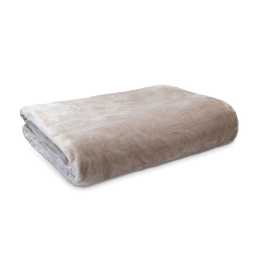 Ardor Lucia Luxury Push Blanket Stone Double