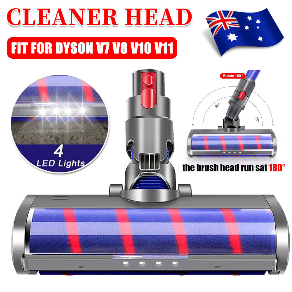 Vacuum Head Replacement For Dyson V7 V8 V10 V11 Motorhead Cleaner Soft Roller