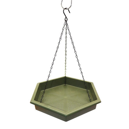 Outdoor Garden Hanging Bird Feeder Garden Automatic Hummingbird Water Feeder - Grey