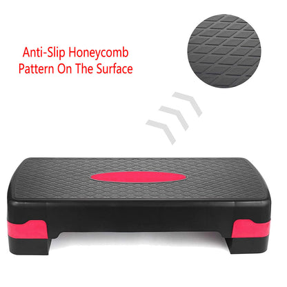 Fitness Step Platform Small Aerobic Stepper Exercise Equipment Home Gym Workout