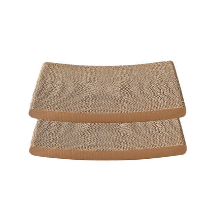 Premium Cat Scratching Board Bed Corrugated Paper Durable All Seasons Cat Toy - Rocking Chair Scratcher