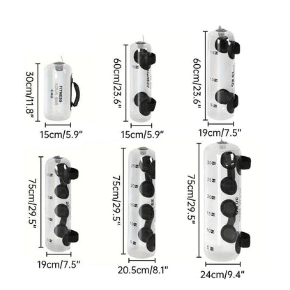 Adjustable Inflatable Water Weight Bag for Fitness Squat Strength Training Bag - 20kg