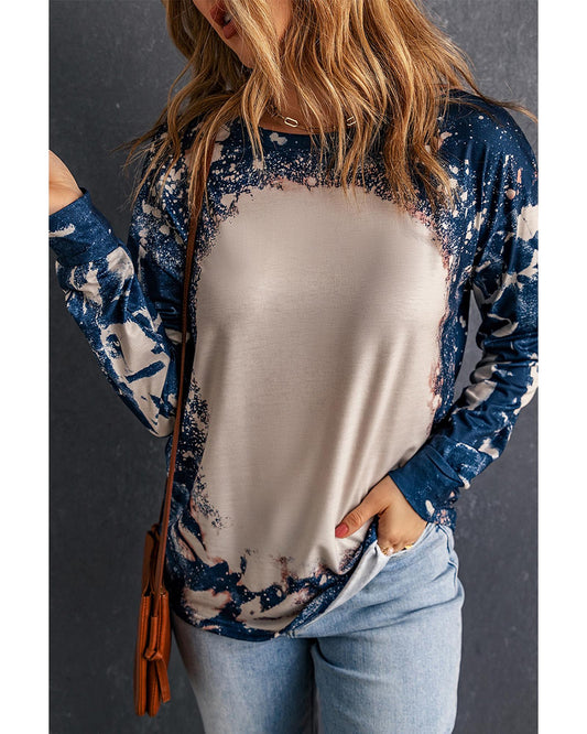 Azura Exchange Burning Vibe Vintage Multicolor Pullover - L