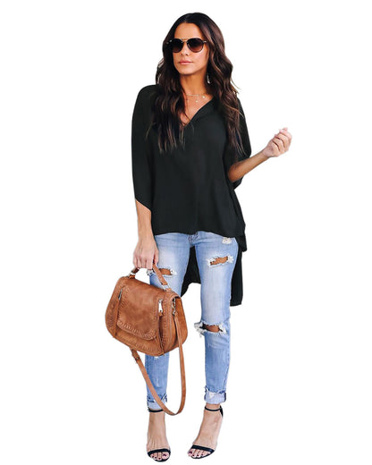 Azura Exchange High Low Kimono Top - M