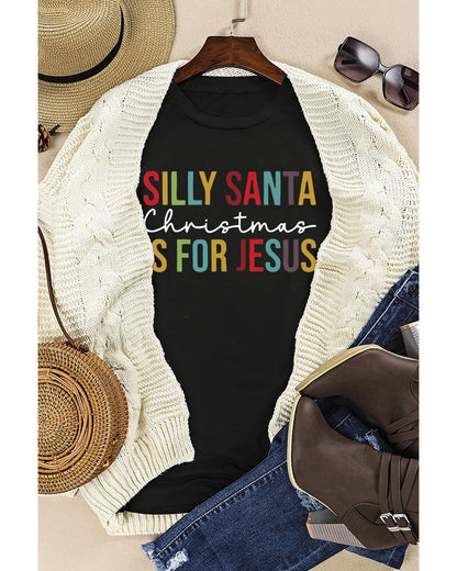 Azura Exchange Christmas is For Jesus Short Sleeve T-Shirt - L