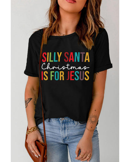 Azura Exchange Christmas is For Jesus Short Sleeve T-Shirt - M