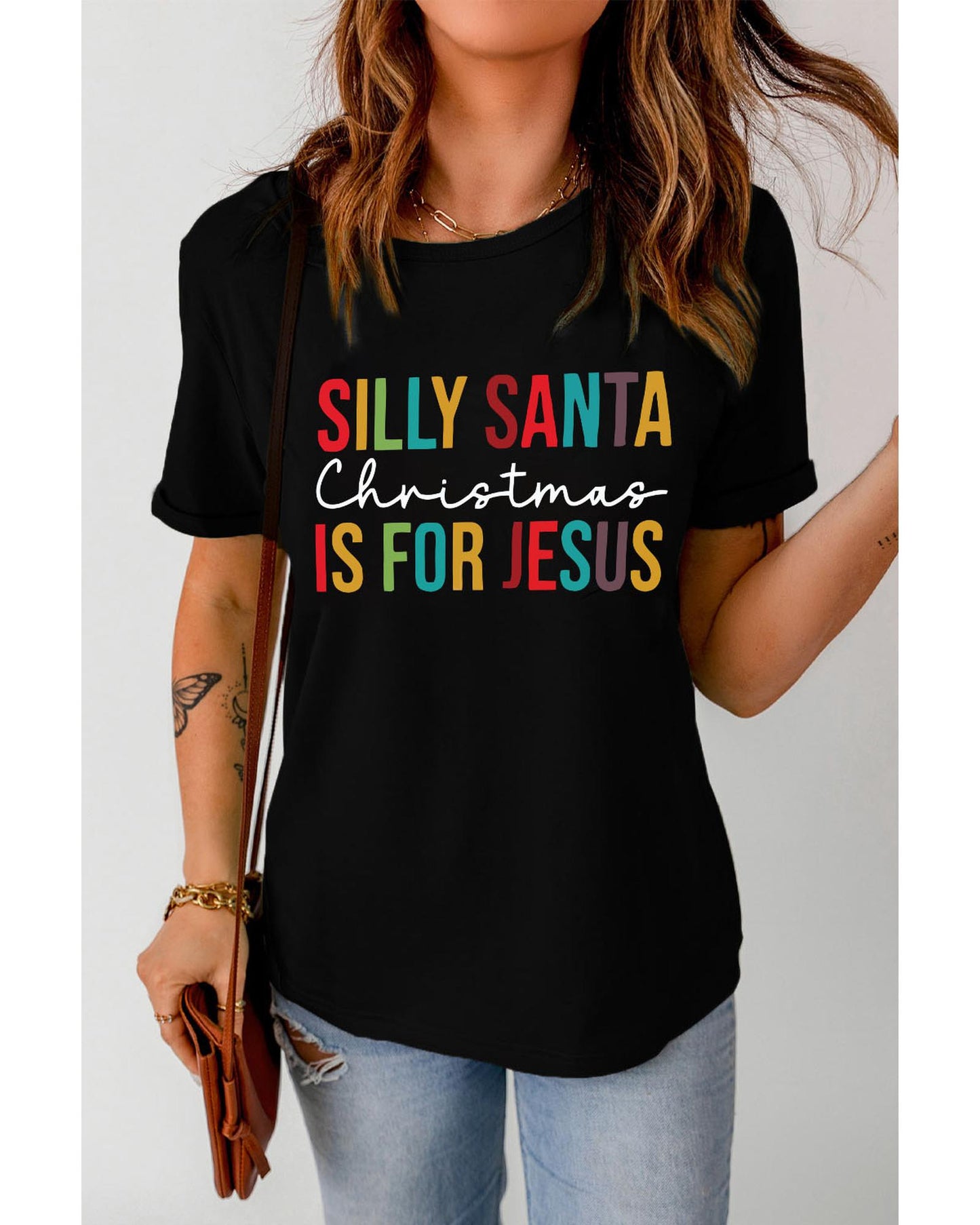 Azura Exchange Christmas is For Jesus Short Sleeve T-Shirt - XL
