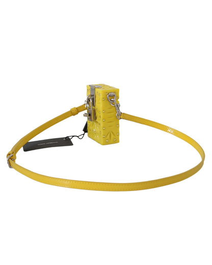 Dolce & Gabbana Plexiglass Cigarette Case Holder with Champagne Crystals One Size Women