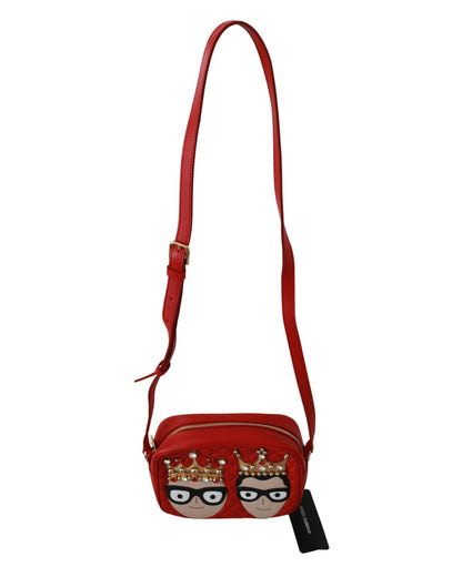 Dolce & Gabbana GLAM Crossbody Bag with Logo Details One Size Women