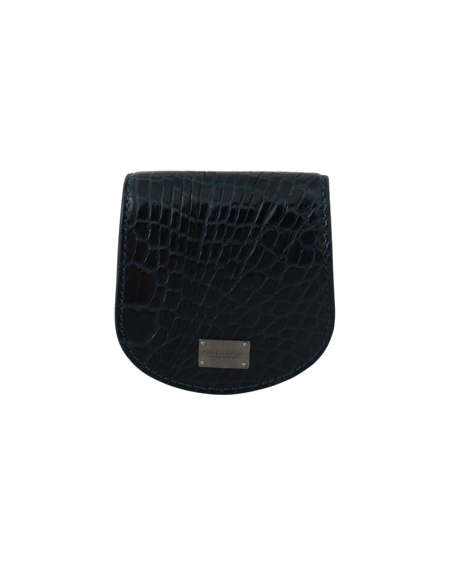 Authentic Dolce & Gabbana Condom Coin Case Wallet with Snap Button Closure One Size Men